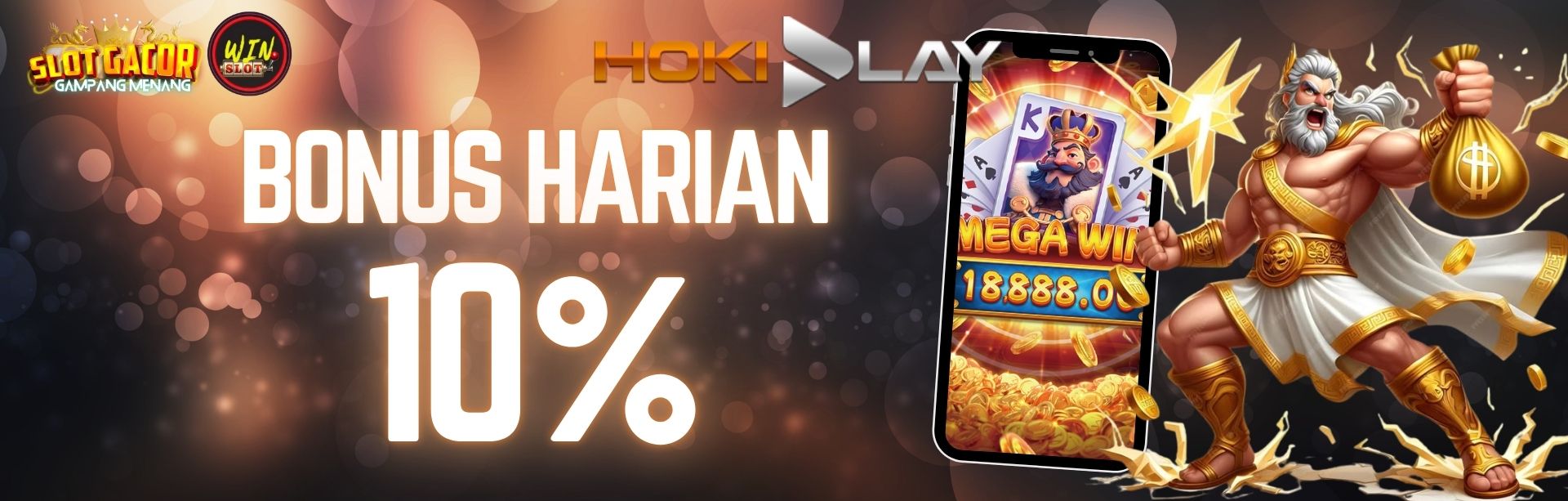 Slot BONUS HARIAN 10%