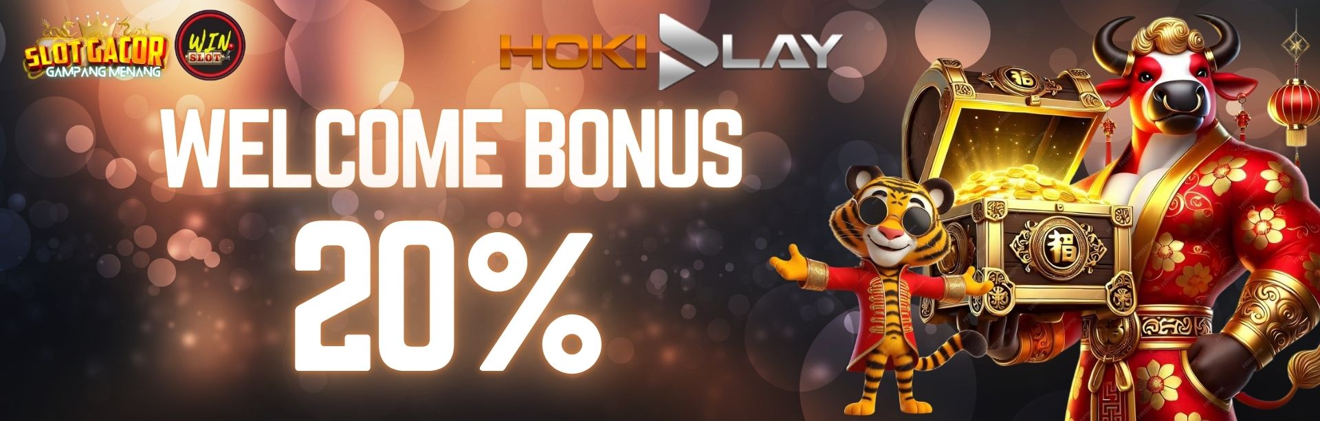 WELCOME BONUS 20%